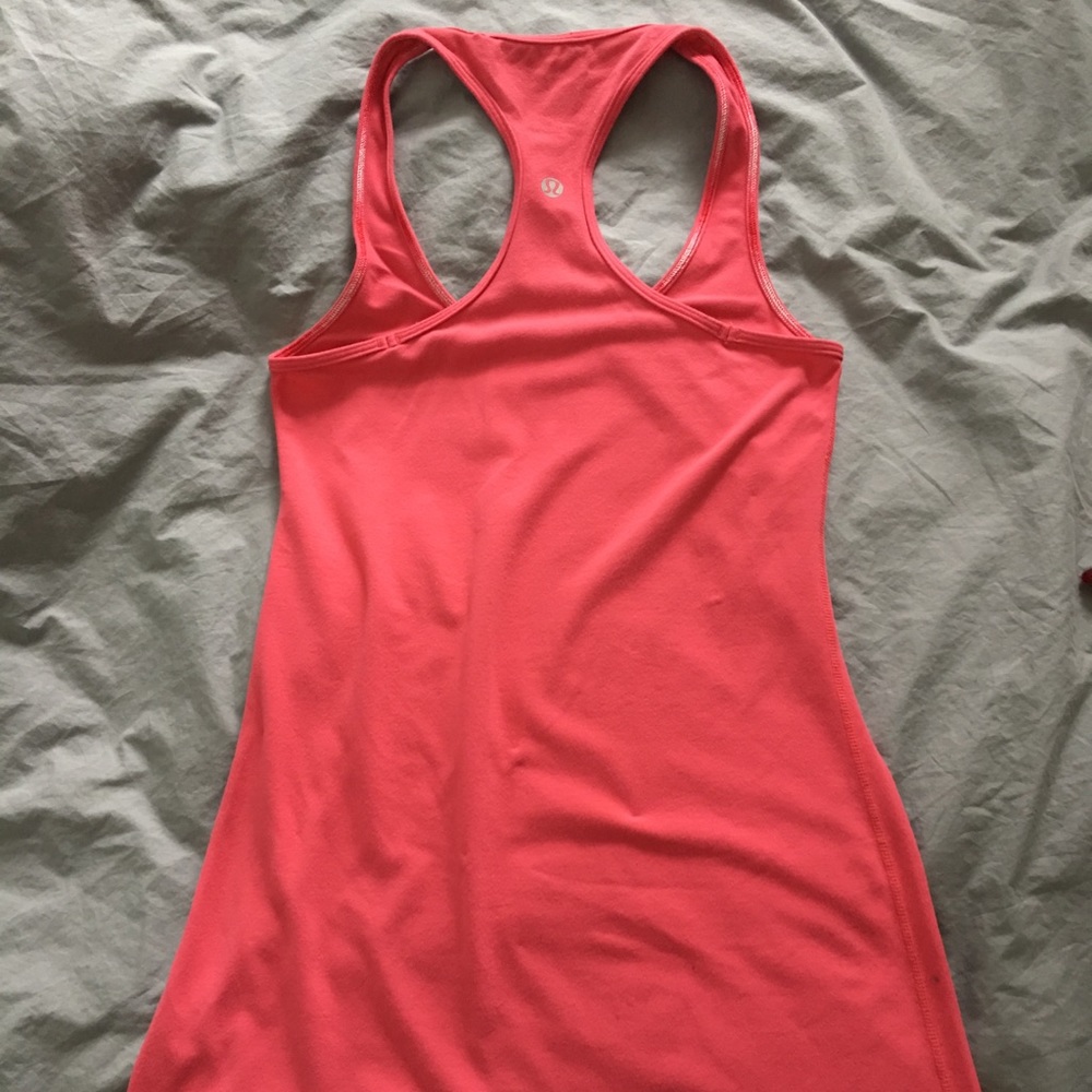 Lululemon Coral Pink Cool Racerback Tank